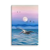 Pelican Drift Canvas Print