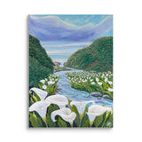 Calla Lily Valley Canvas Print