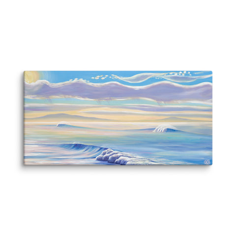 Peaks Canvas Print
