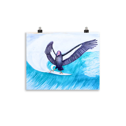 Condor Cutback Art Print