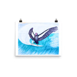Condor Cutback Art Print