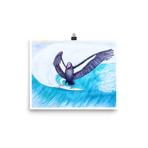 Condor Cutback Art Print