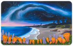 santa cruz dog beach its beach milky way poppies