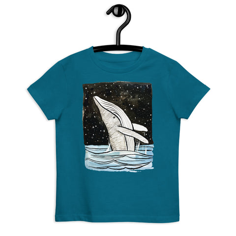 Humpback Whale Organic cotton kids t-shirt