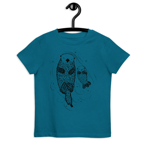 Sea Otter Organic cotton kids t-shirt