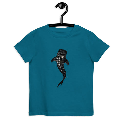 whale shark organic cotton kids shirt