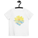 flower ocean sunset kids shirt