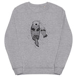 Sea Otters organic sweatshirt