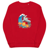 Pelican Poppy organic sweatshirt