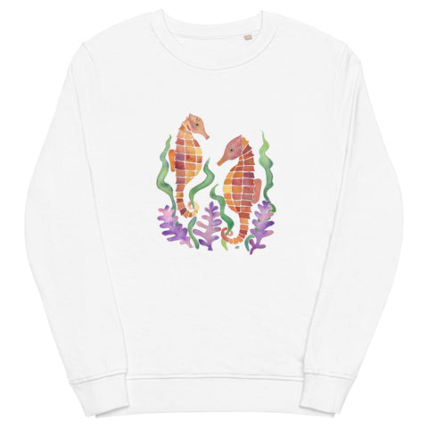 Seahorse organic sweatshirt