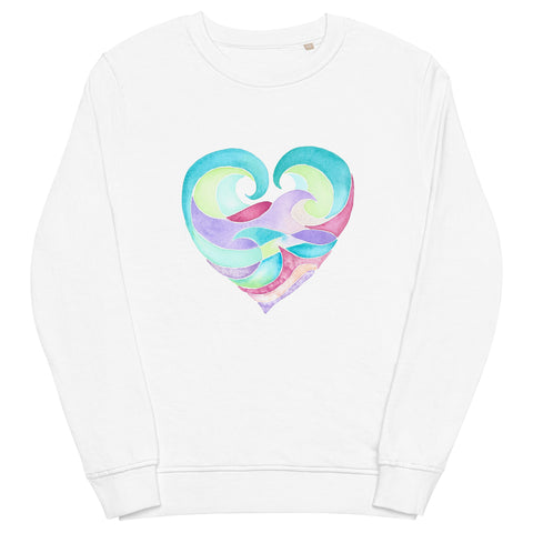 Ocean Love organic sweatshirt