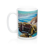 sea otter mug follow the sun art