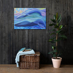 Blues Cruise Canvas Print
