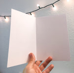 Starry Hare Holiday Card
