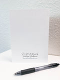 Starry Hare Holiday Card
