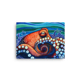 Inky Octopus Canvas Print