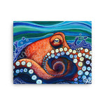 octopus canvas print, anastasiya bachmanova