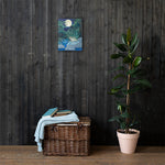 Moonlight Toad Canvas Print