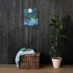 Moonlight Toad Canvas Print