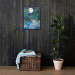 Moonlight Toad Canvas Print