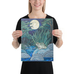 Moonlight Toad Canvas Print