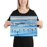 Moss Landing Shorebirds Canvas Print