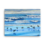Moss Landing Shorebirds Canvas Print