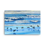 Moss Landing Shorebirds Canvas Print