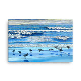 Moss Landing Shorebirds Canvas Print