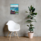 Santa Cruz Paddlefest Canvas Print