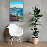 Santa Cruz Paddlefest Canvas Print