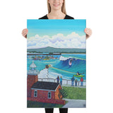 Santa Cruz Paddlefest Canvas Print