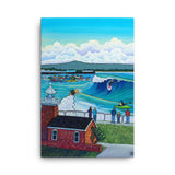 Santa Cruz Paddlefest Canvas Print