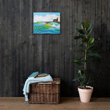 Steamer Lane Canvas Print