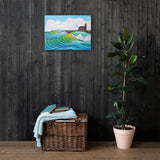 Steamer Lane Canvas Print