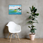 Steamer Lane Canvas Print