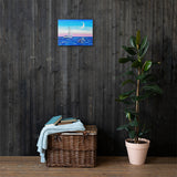 Sunset Sail Canvas Print