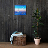 Sunset Sail Canvas Print