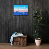 Sunset Sail Canvas Print