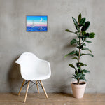 Sunset Sail Canvas Print