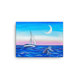 Sunset Sail Canvas Print