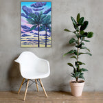 Sunset Palms Canvas Print