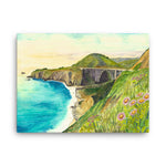 Bixby Bridge Canvas Print