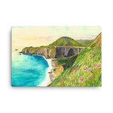 Bixby Bridge Canvas Print