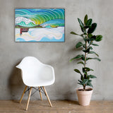Steamer Lane Canvas Print