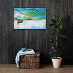 Steamer Lane Canvas Print