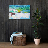 Steamer Lane Canvas Print
