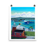 Santa Cruz Paddlefest Art Print