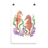 Seahorse Art Print