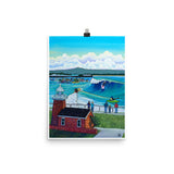 Santa Cruz Paddlefest Art Print